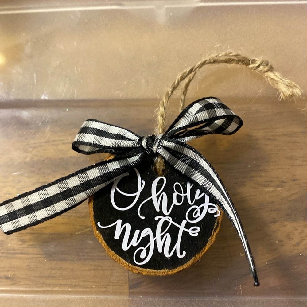Handmade Christmas ornament